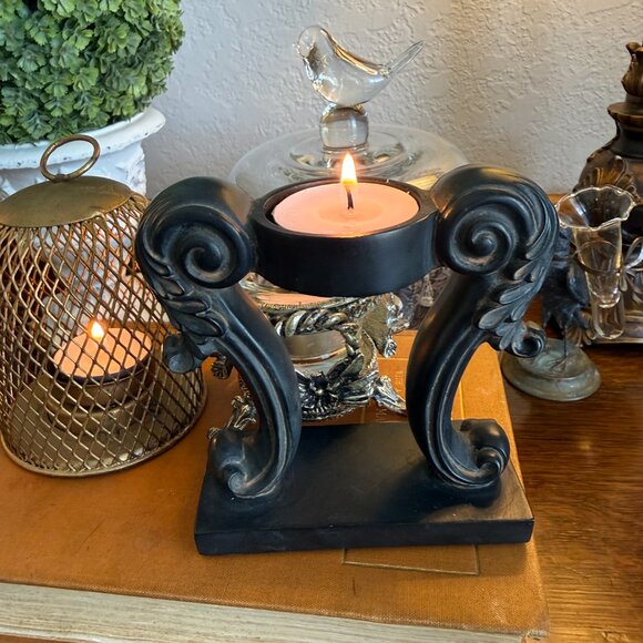 3 Vintage Unique Candle Holders - Picture 11 of 13